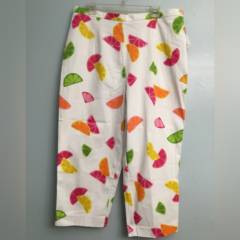 BRIGGS NEW YORK CROPPED PANTS